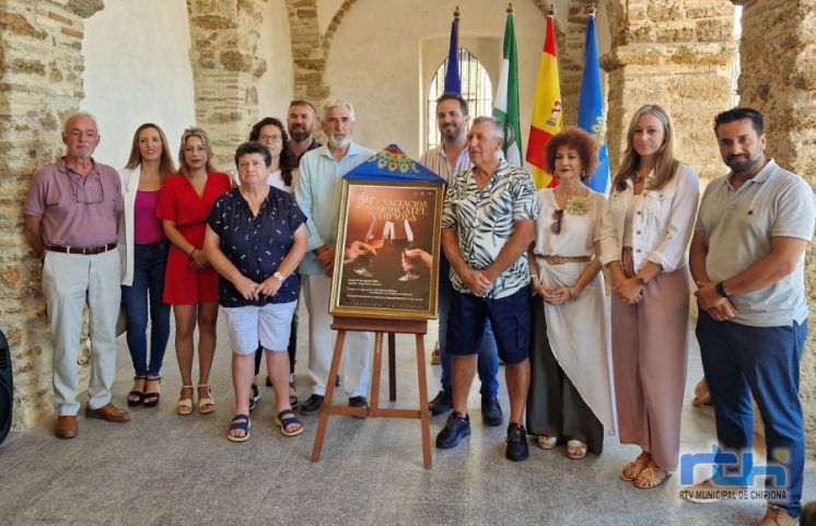 Presentada la 54 Exaltación al Vino Moscatel de Chipiona que realizará Luis Franco y en la que Caridad Miranda recibirá la Parra de Oro