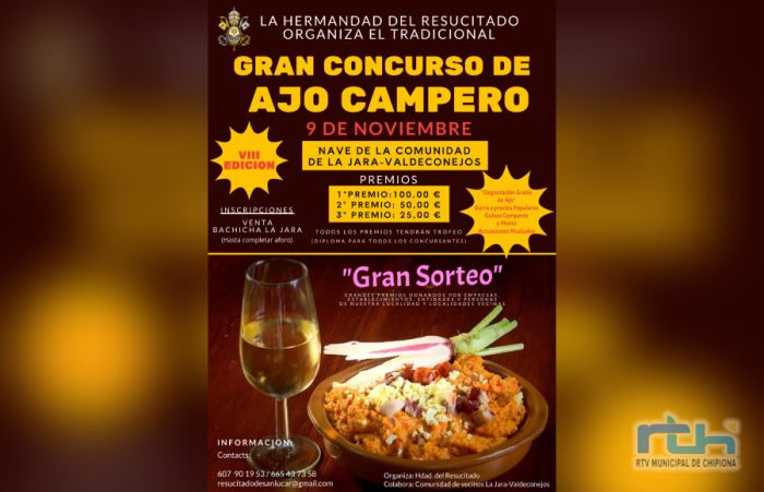 La Hermandad del Resucitado de La Jara-Valdeconejos celebra su Concurso de Ajo Campero este sábado