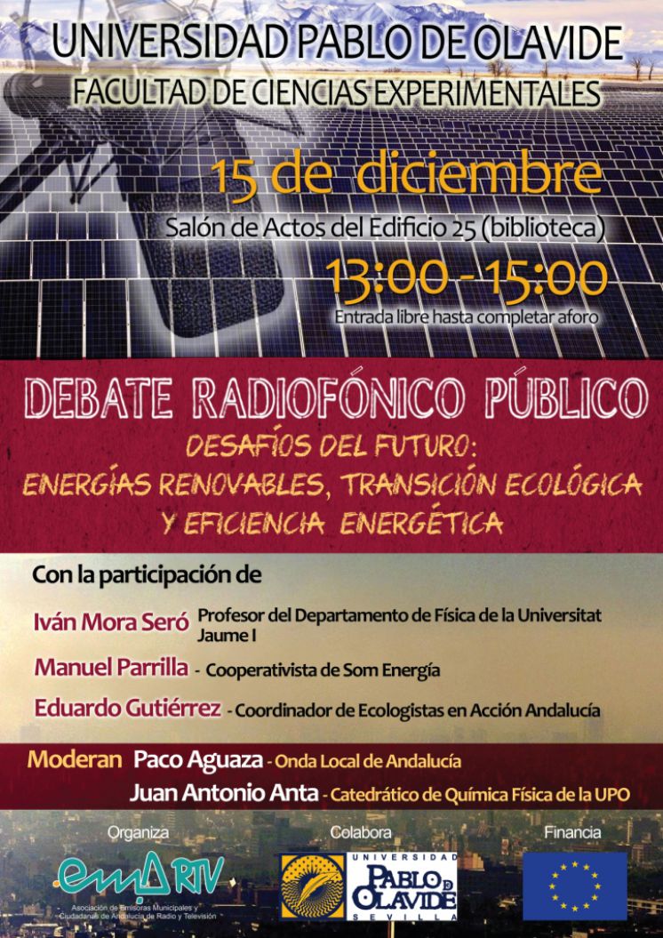 EMA-RTV celebra el tercer debate radiofónico &#039;Frecuencia Climática&#039; para promover las energías renovables y la eficiencia energética