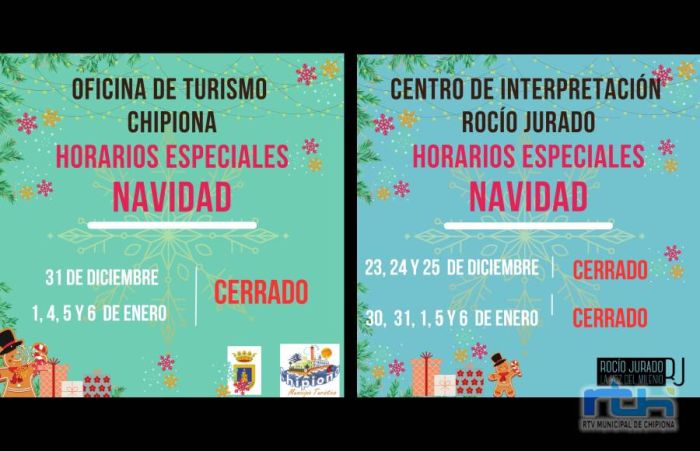 Horarios especiales de la Oficina de Turismo y el Centro de Interpretación de Rocío Jurado en Navidad