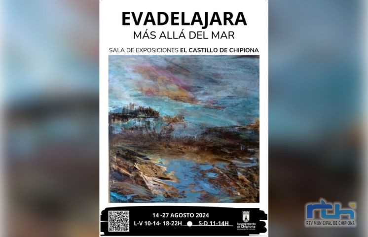 Llega al Castillo de Chipiona la exposición de pintura ‘Más allá del mar’, de Eva de la Jara