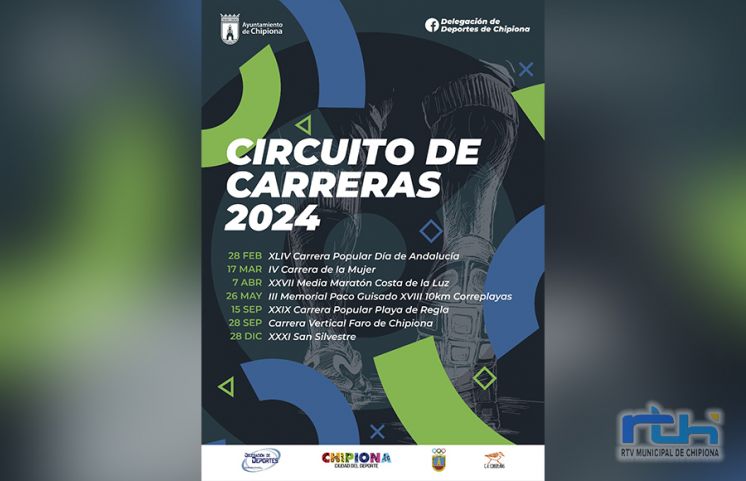 El Circuito de Carreras de Chipiona 2024 comenzará el 28 de febrero y volverá a contar con 7 pruebas