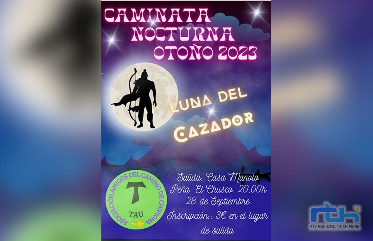 Amigos del Camino de Santiago realiza hoy la caminata nocturna ‘Luna del cazador’