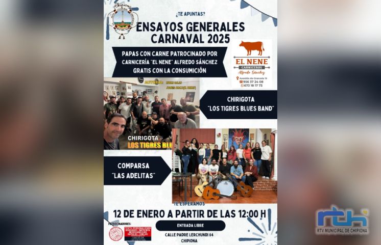 Este domingo vuelve el carnaval a la Peña La Cruz del Mar con ensayos generales de agrupaciones de Sanlúcar y San Fernando