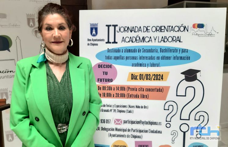 Presentada la segunda Jornada de Orientación Académica y Laboral de Chipiona