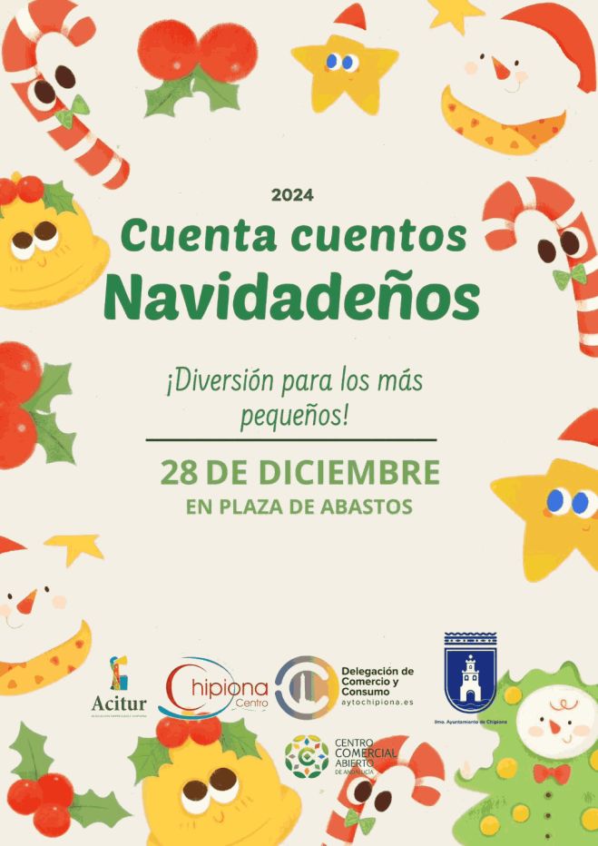 Cuentacuentos navideño con Acitur y Centro Comercial Abierto ofrecen el día 28 de diciembre