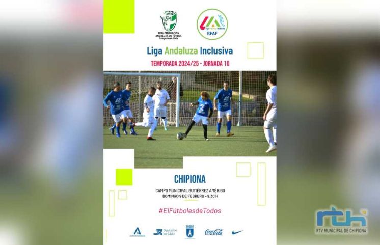 220 deportistas participarán este domingo Chipiona en la décima jornada de la Liga Andaluza Inclusiva