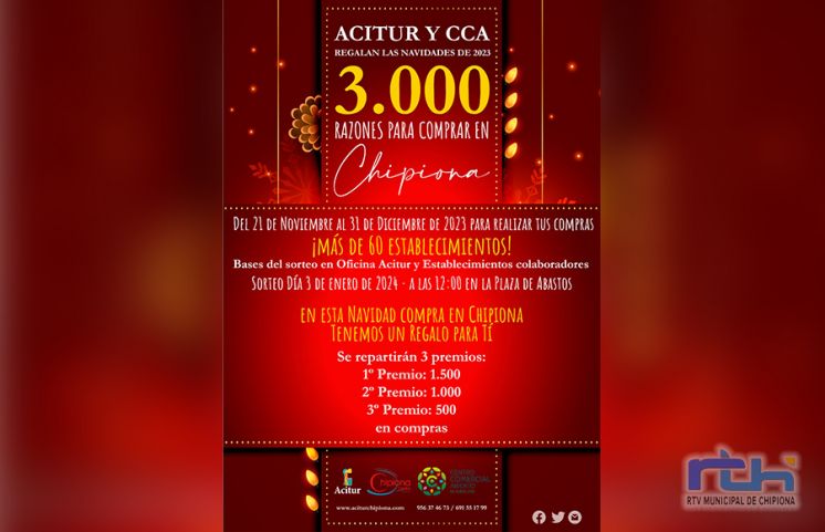 La campaña ‘Acitur y Centro Comercial Abierto te regalan la Navidad’ llega a su recta final