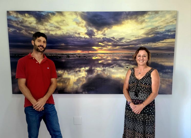 Abre sus puertas en el Castillo de Chipiona la exposición de la chipionera Natalia Jurado ‘Los cuatro elementos’