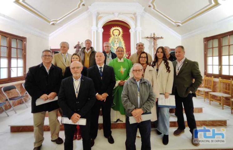 Toma posesión la nueva junta de gobierno de la chipionera Hermandad de Nuestra Señora de Regla del Pinar con Manuel Rodríguez al frente