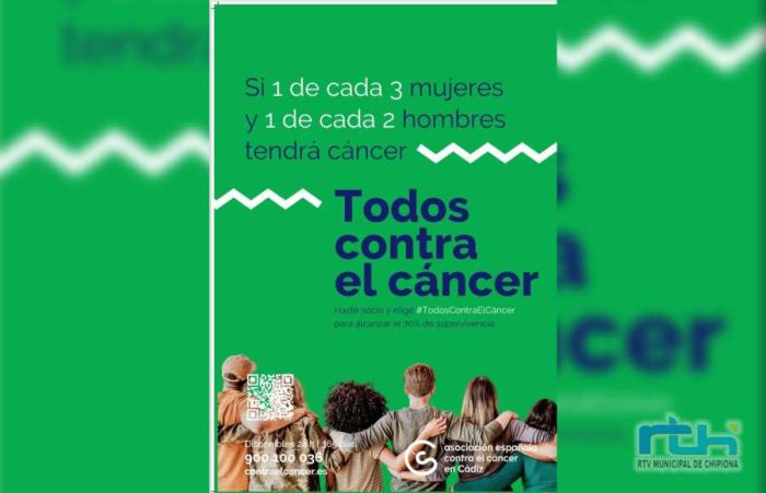 El deporte chipionero luce hasta el domingo brazalete verde en para visibilizar la campaña del día mundial contra el cáncer