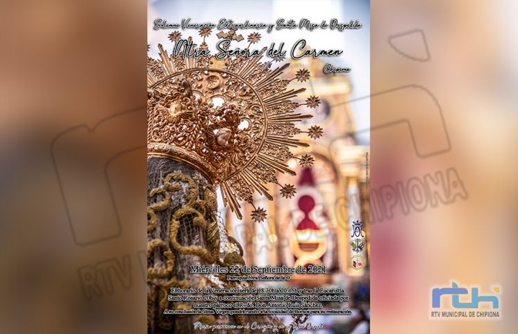 La Virgen del Carmen estará expuesta mañana para su veneración antes de ser trasladada para su restauración