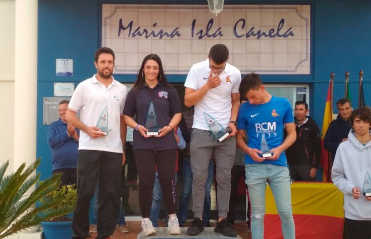 El regatista del CAND Chipiona Alfredo Gómez subcampeón en la tercera regata de la Copa de Andalucía de Láser Radial