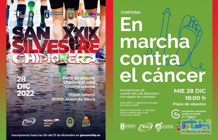 La histórica Carrera Popular San Silvestre de Chipiona contará mañana con más de 400 participantes