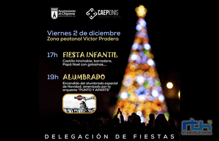 Isabel Mª Fernández anuncia una fiesta infantil y una orquesta el viernes para la inauguración de la iluminación navideña