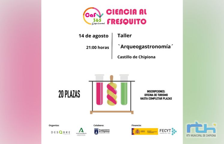 Últimos días para inscribirse en el taller de Arqueogastronomía ‘In vino veritas’ del próximo 14 de agosto