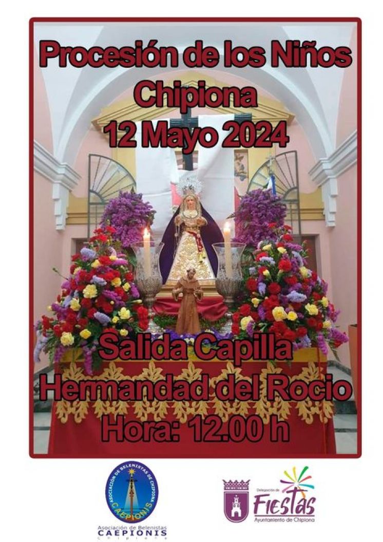 La Asociación de Belenistas invita a participar el próximo domingo en la procesión de los niños de Las Cruces de Mayo