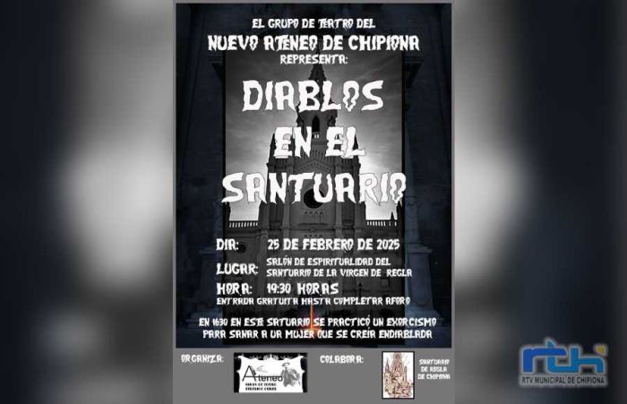 El grupo de teatro Federico Oliver volverá a representar la obra ‘Diablos en el Santuario’ el 25 de febrero