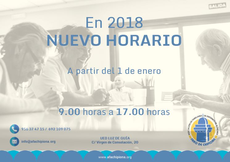 Alzheimer anuncia que en enero comenzará a funcionar con el nuevo horario aprobado en la asamblea general