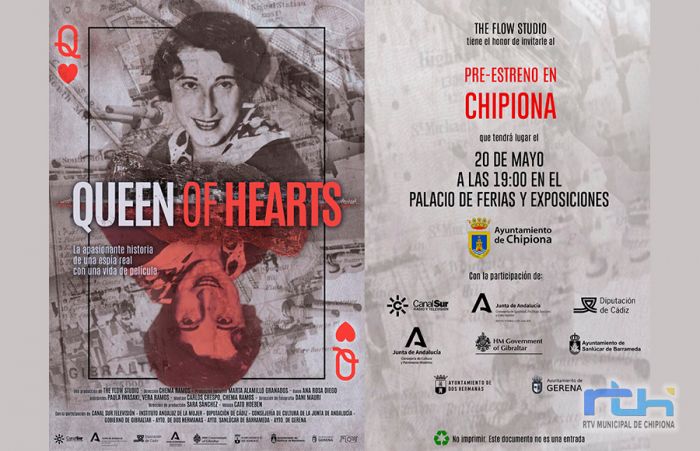 Esta tarde se presenta en Chipiona el documental ‘Queen of hearts’, sobre la doble espía de la Segunda Guerra Mundial que operó en la zona