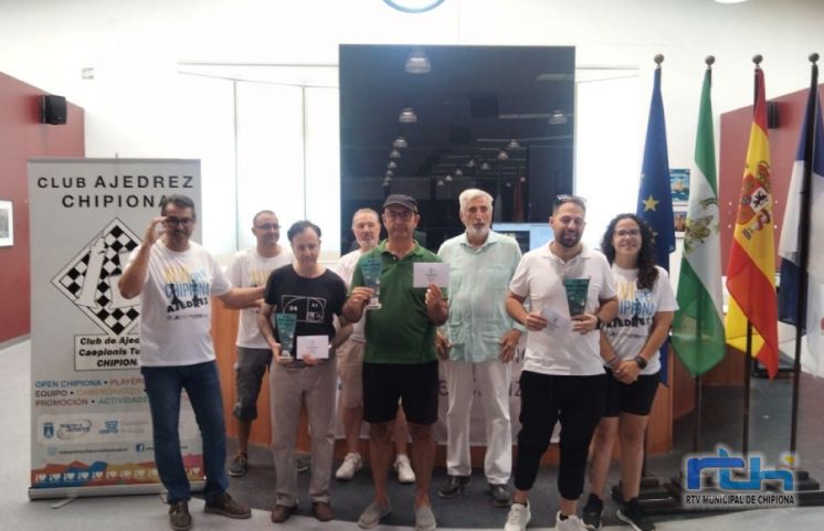 Daniel Martín Macías del club Ajedrez El Castillo de Chipiona, campeón del Open Chipiona de Ajedrez que contó con 58 participantes