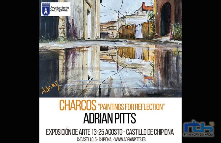 Últimos días para visitar la exposición ‘Charcos’, de Adrian Pitts, en el Castillo de Chipiona