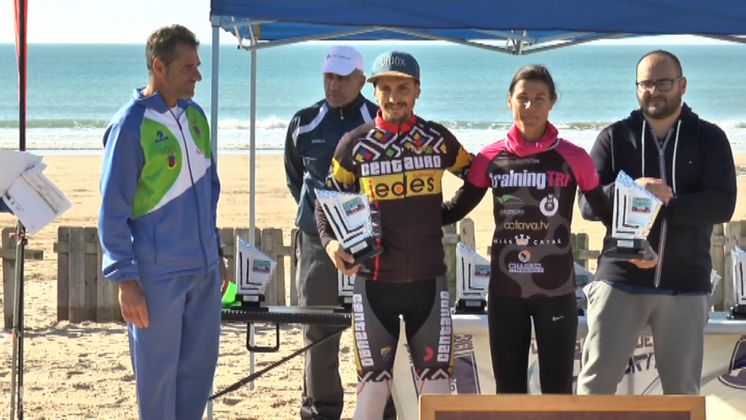 José Daniel Borrego vencedor absoluto en el Duatlón Cros Playas de Chipiona