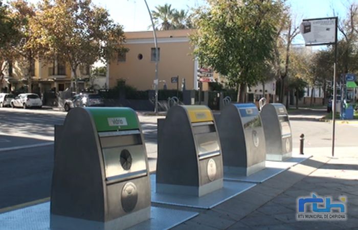 Chipiona volvió a incrementar significativamente en 2022 sus datos en materia de reciclaje
