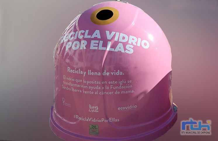 Ecovidrio y el Ayuntamiento de Chipiona vuelven con la campaña solidaria ‘Recicla Vidrio por ellas’ en colaboración con la Fundación Sandra Ibarra