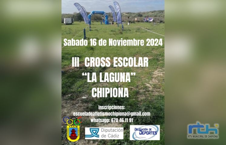 Más de cien inscritos para la tercera edición del Cross Escolar ‘La Laguna’ que se celebra mañana