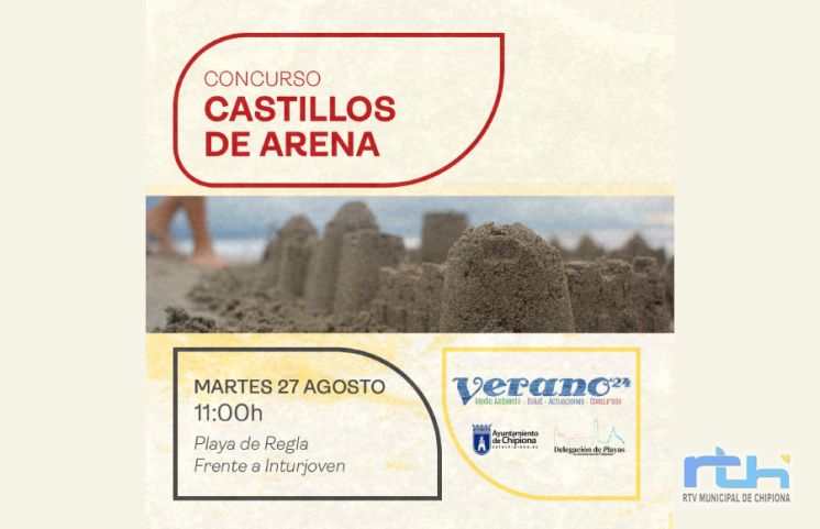 Abiertas las inscripciones para el concurso de castillos en la arena de Chipiona