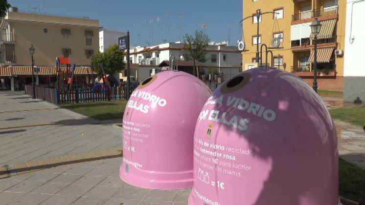 Ecovidrio y Ayuntamiento vuelven a traer la campaña &#039;Recicla vidrio por ellas&#039; de lucha contra el cáncer de mama