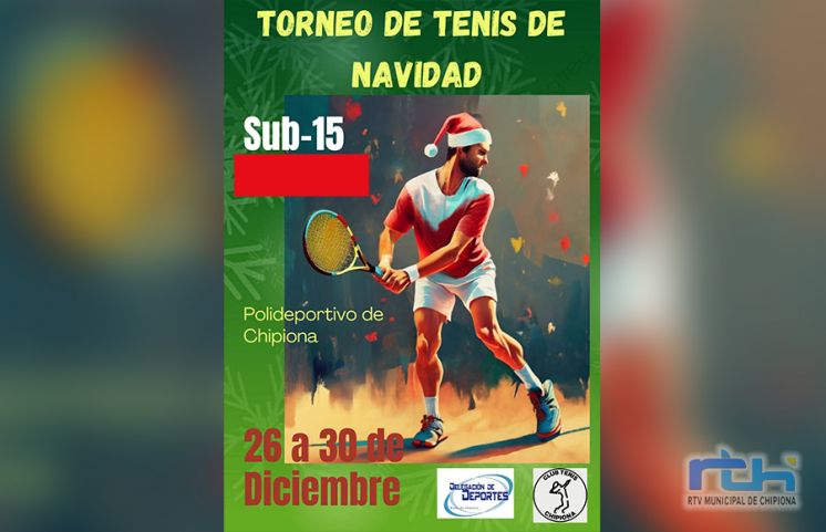 16 jóvenes deportistas chipioneros participan desde hoy en el Torneo de Tenis de Navidad