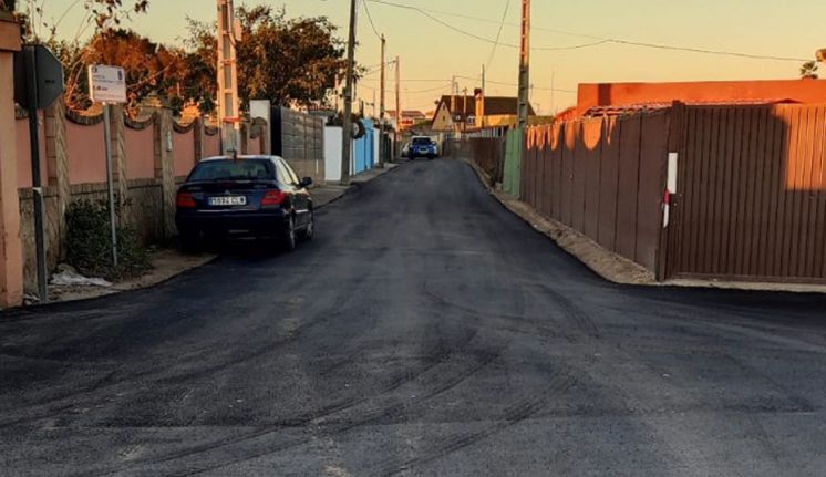 La Delegación de Agricultura informa sobre las obras de reasfaltado del primer tramo del camino Niño de Oro