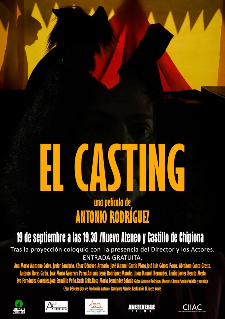 Nuevo Ateneo de Chipiona organiza para el próximo 19 de septiembre la proyección y posterior coloquio de la película ‘Casting’