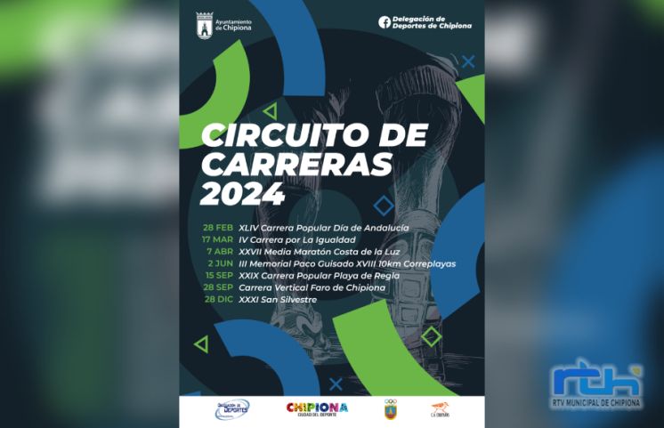 Último día para presentar alegaciones a la clasificación final del Circuito de Carreras de Chipiona 2024