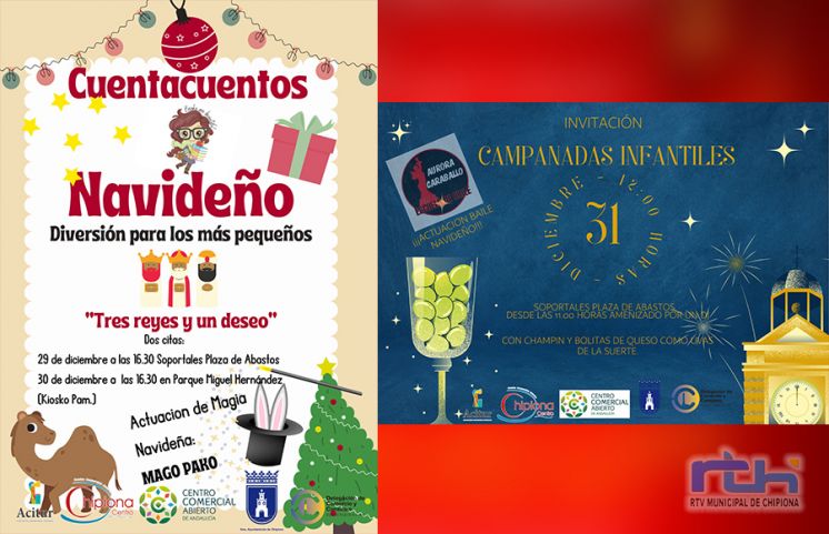 Acitur sigue desde este viernes con su programación de actividades dirigidas a dinamizar las zonas comerciales en la Navidad chipionera