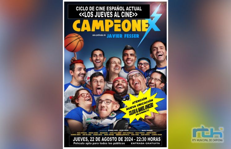 El ciclo ‘Los jueves al cine’ ofrece esta semana en Chipiona la comedia dramática ‘Campeonex’