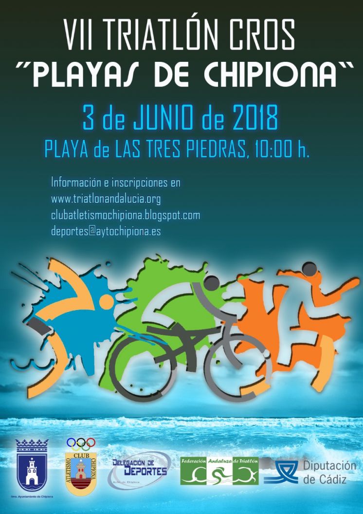 Abierto el plazo de inscripciones para el Triatlón Cros Playas de Chipiona que se disputará el 3 de junio