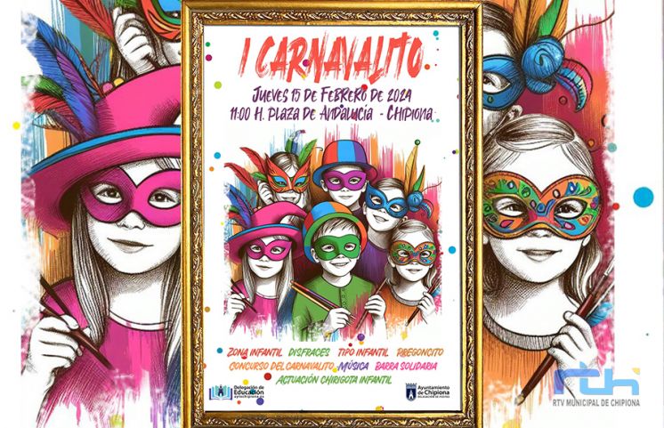 Educación y Fiestas celebran mañana jueves la primera edición de la actividad escolar ‘Carnavalito’
