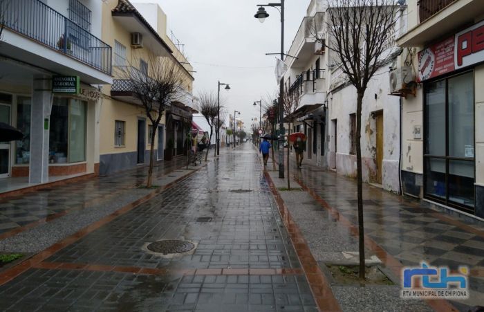 Chipiona ha registrado 41,6 litros de agua por metro cuadrado desde el pasado martes