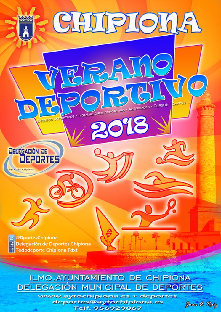 La Delegación de Deportes lanza el programa Verano Deportivo que  promociona una amplísima oferta de actividades