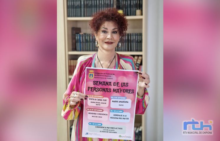 Isabel María Fernández presenta el programa de actividades para conmemorar la semana de las Personas Mayores que comienza mañana