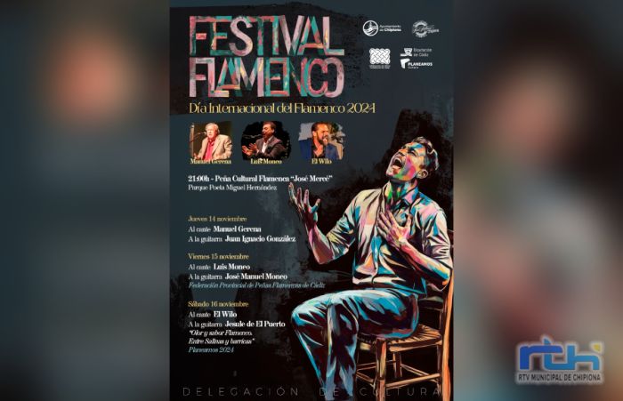 Esta noche arranca el festival flamenco de tres jornadas con el que Chipiona conmemora el Día Internacional del Flamenco