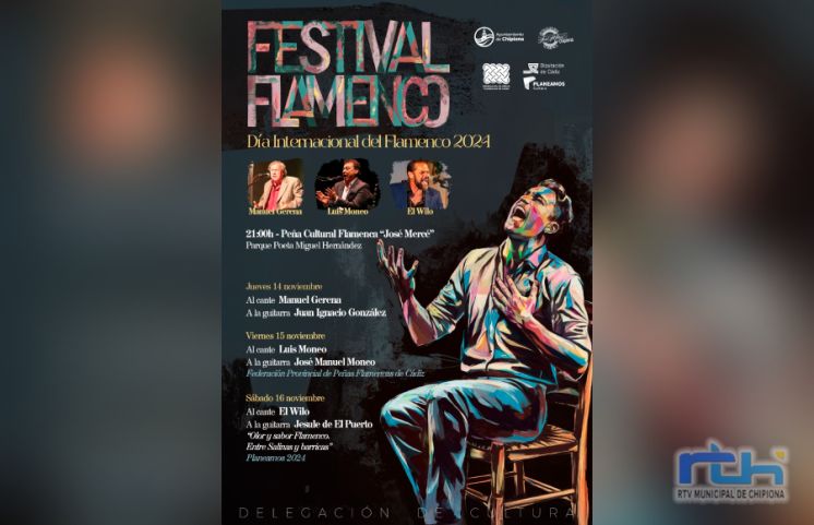 Chipiona se prepara para vivir desde este jueves un festival de tres jornadas por el Día Internacional del Flamenco