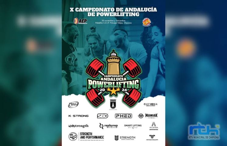 124 participantes en el Campeonato de Andalucía de Powerlifting que se disputa este fin de semana en Chipiona