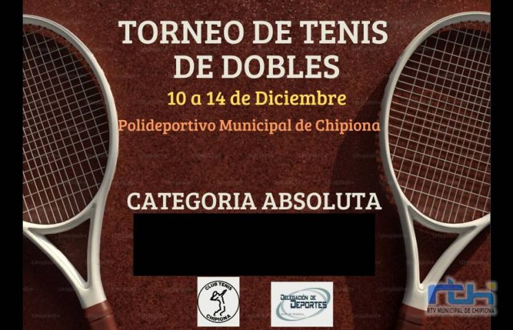 El próximo sábado finaliza el torneo de dobles de tenis en el que participan ocho parejas y que tuvo que ser aplazado por la lluvia