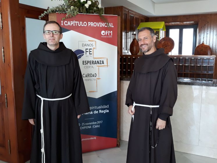 El primer Capítulo de la Provincia Franciscana de la Inmaculada Concepción se celebra desde ayer en Chipiona