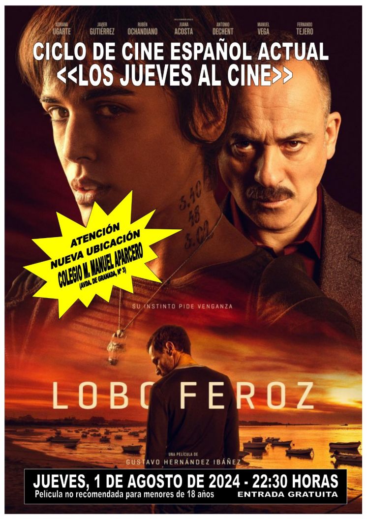 El ciclo ‘Los jueves al cine’ ofrece mañana en Chipiona el thriller ‘Lobo Feroz’