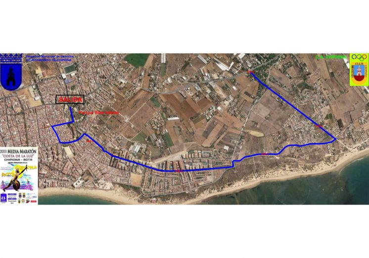 Ampliado el plazo de inscripciones para la Media Maratón Costa de la Luz hasta mañana martes